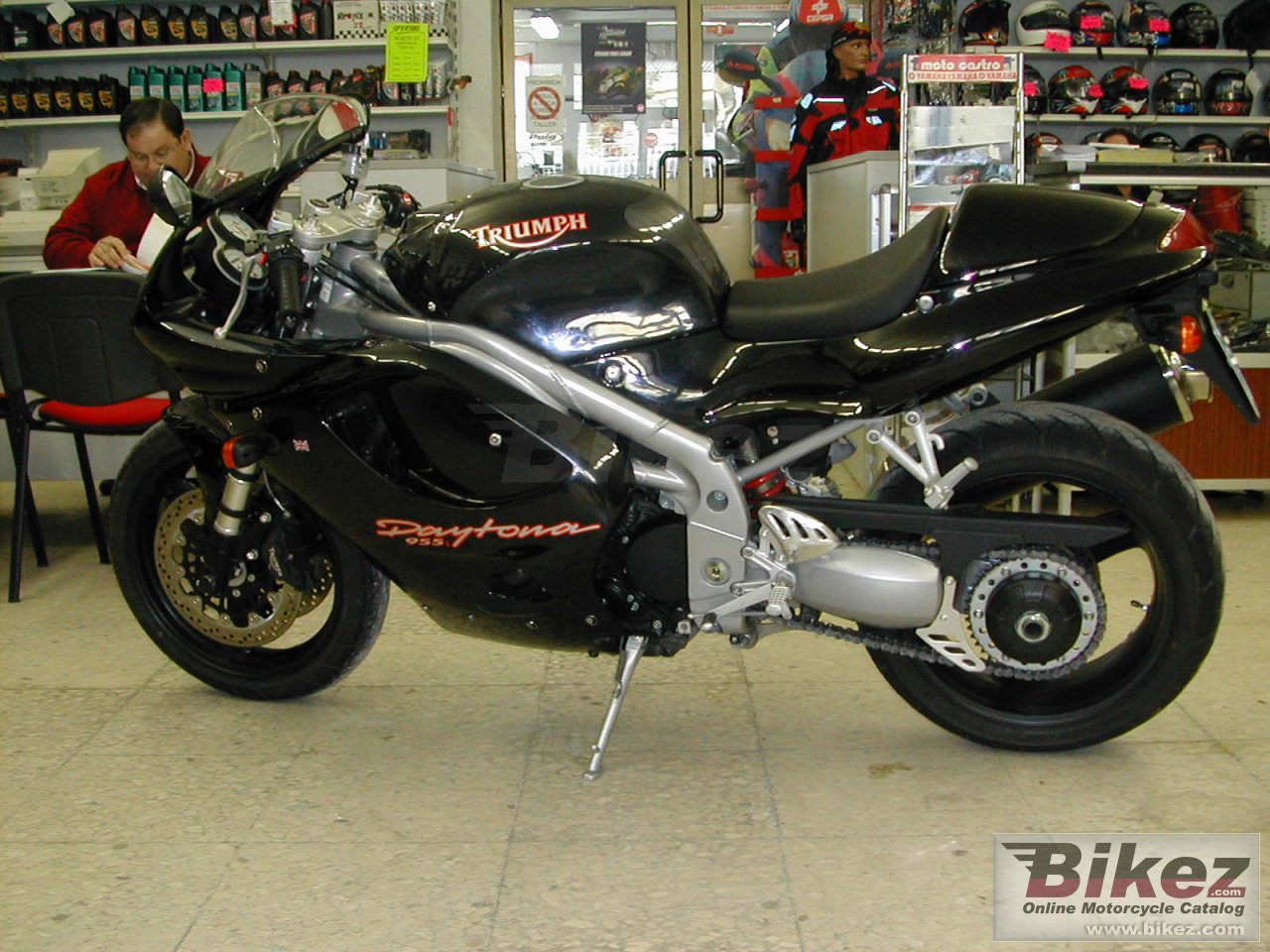 Big nymous user. daytona 955i picture and wallpaper from Bikez.com